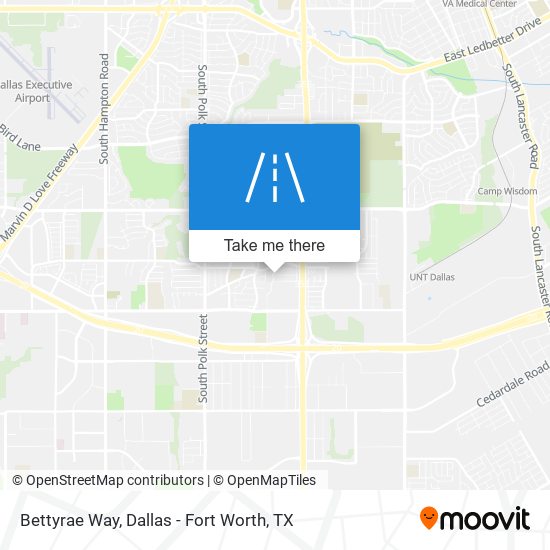 Mapa de Bettyrae Way
