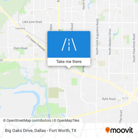 Big Oaks Drive map