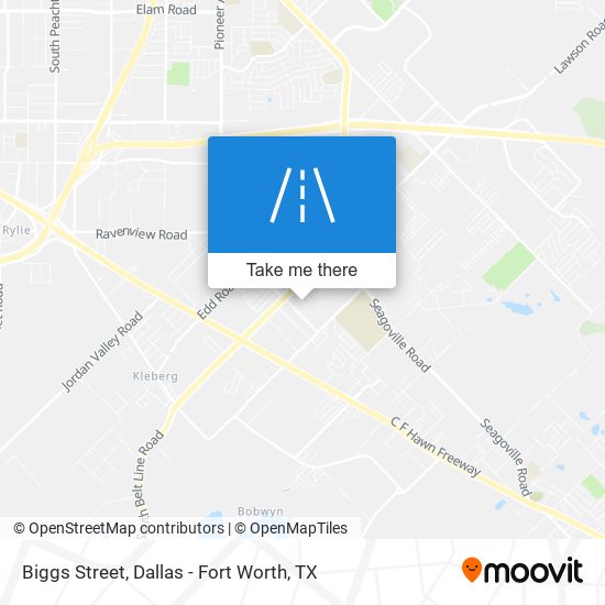 Biggs Street map