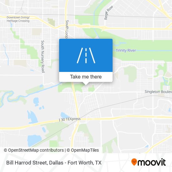 Bill Harrod Street map