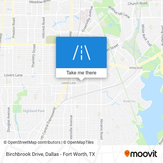 Birchbrook Drive map