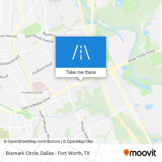 Mapa de Bismark Circle