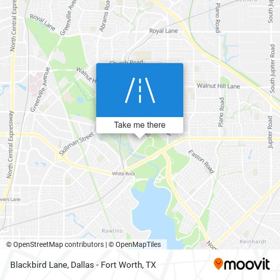 Mapa de Blackbird Lane