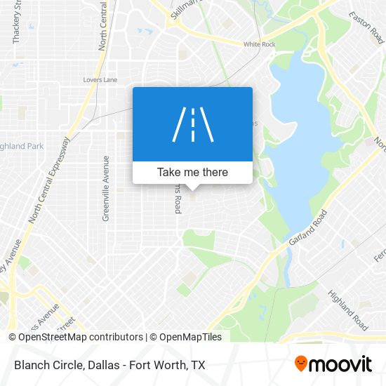 Blanch Circle map