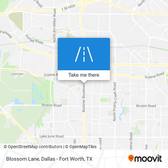 Mapa de Blossom Lane