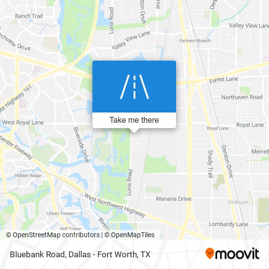 Mapa de Bluebank Road
