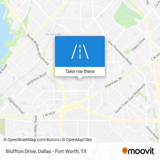 Bluffton Drive map