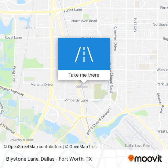 Mapa de Blystone Lane