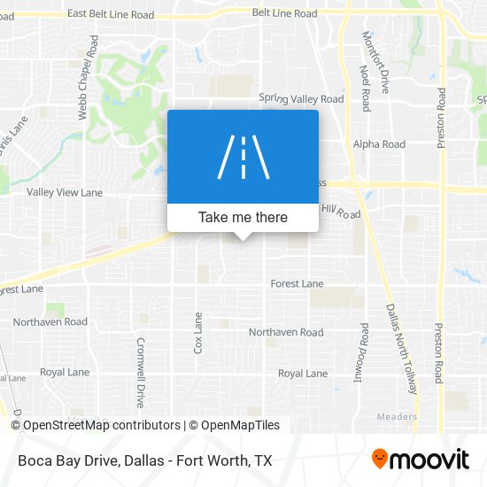 Mapa de Boca Bay Drive