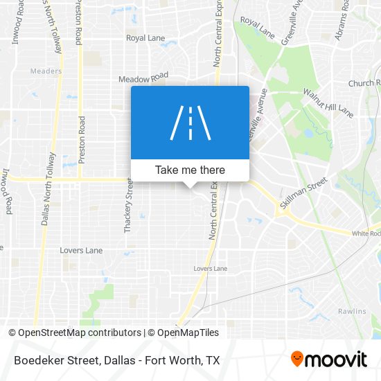 Boedeker Street map