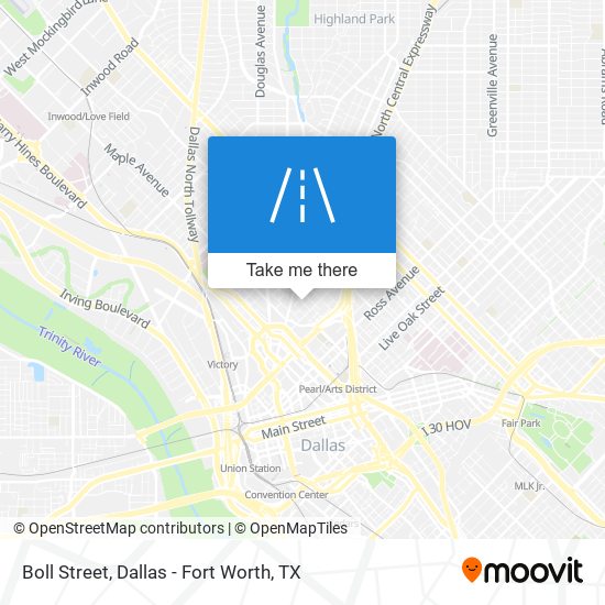 Boll Street map