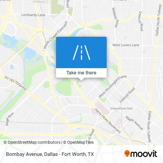 Mapa de Bombay Avenue