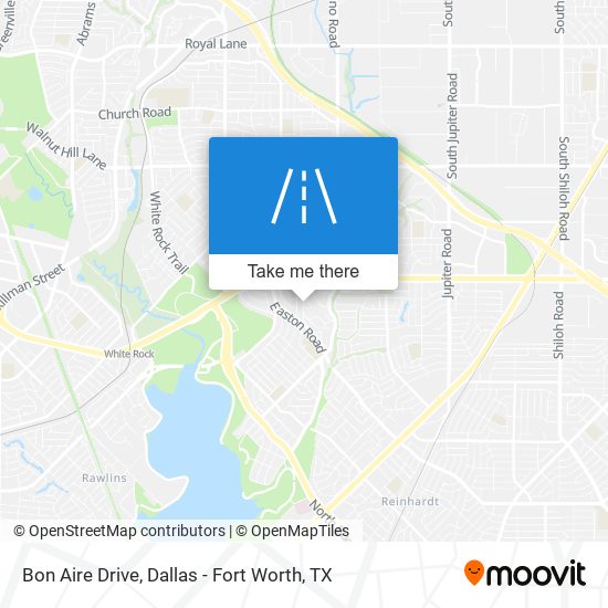 Bon Aire Drive map