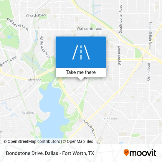 Bondstone Drive map