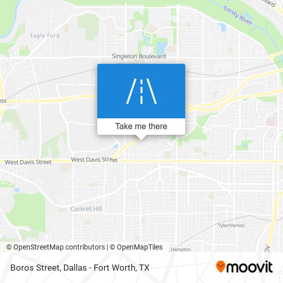 Mapa de Boros Street