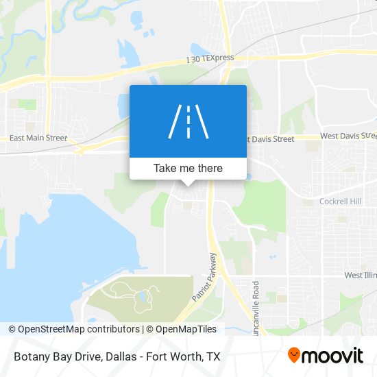 Botany Bay Drive map