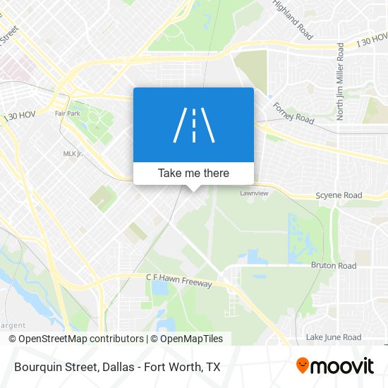 Mapa de Bourquin Street