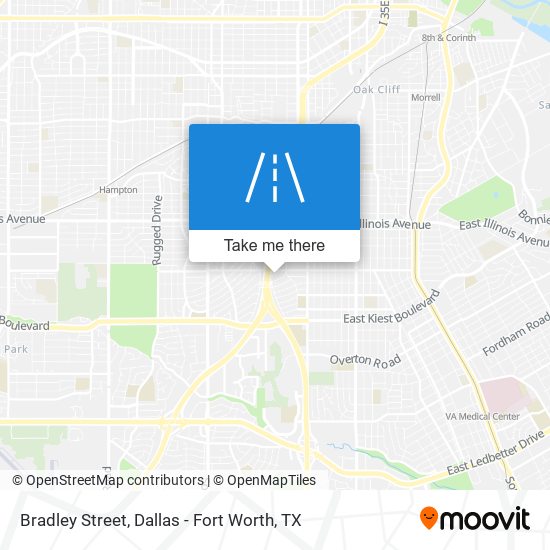 Bradley Street map