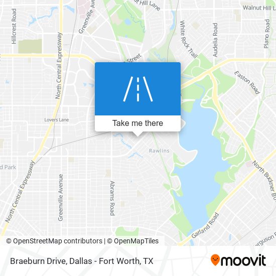 Braeburn Drive map