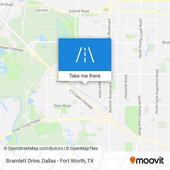 Bramlett Drive map