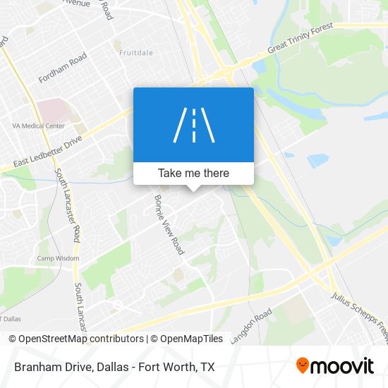 Branham Drive map