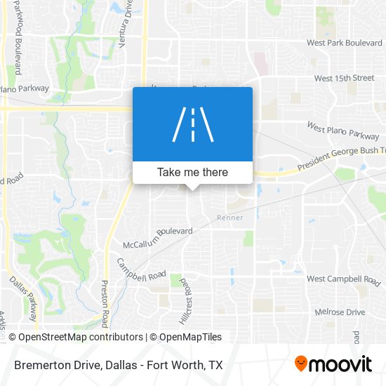 Mapa de Bremerton Drive
