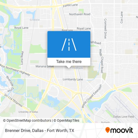 Mapa de Brenner Drive