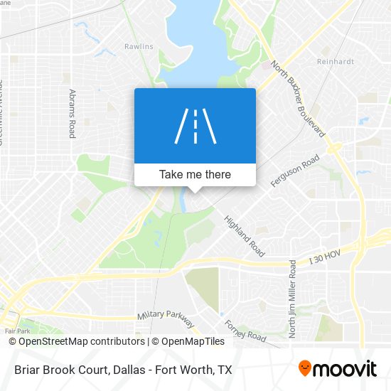 Briar Brook Court map