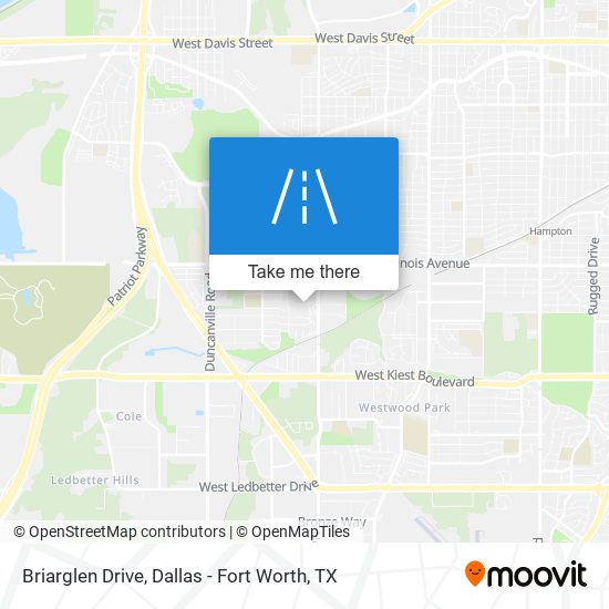 Mapa de Briarglen Drive