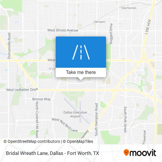 Bridal Wreath Lane map