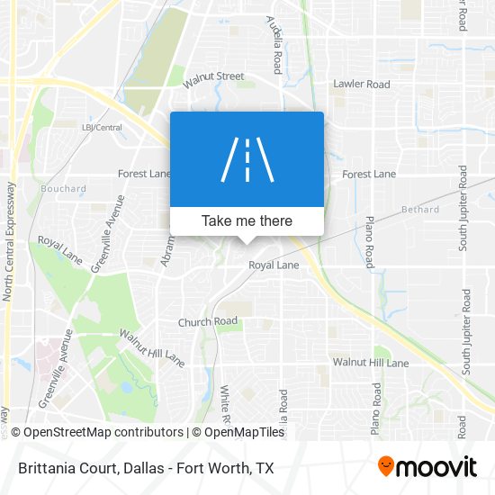 Mapa de Brittania Court