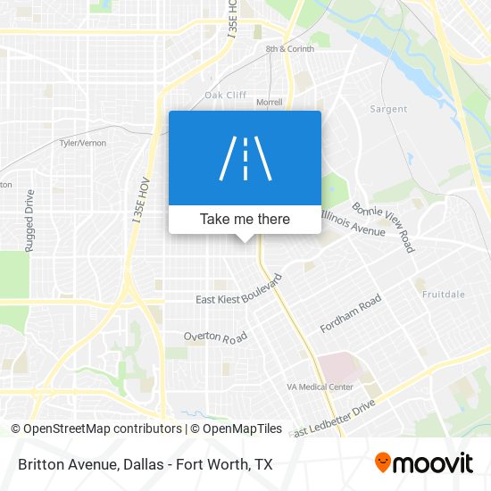 Mapa de Britton Avenue