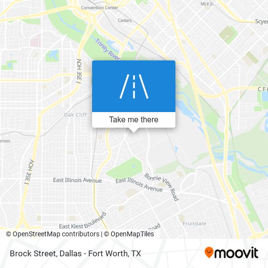 Brock Street map