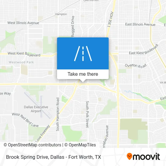 Brook Spring Drive map