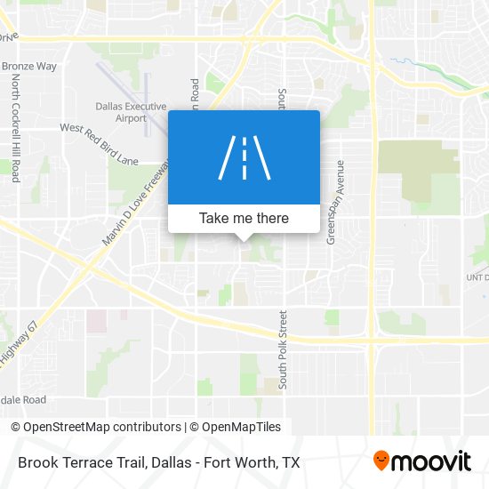 Mapa de Brook Terrace Trail