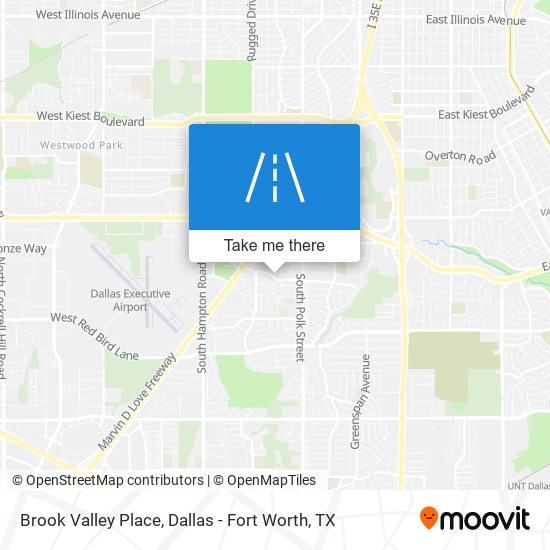 Brook Valley Place map