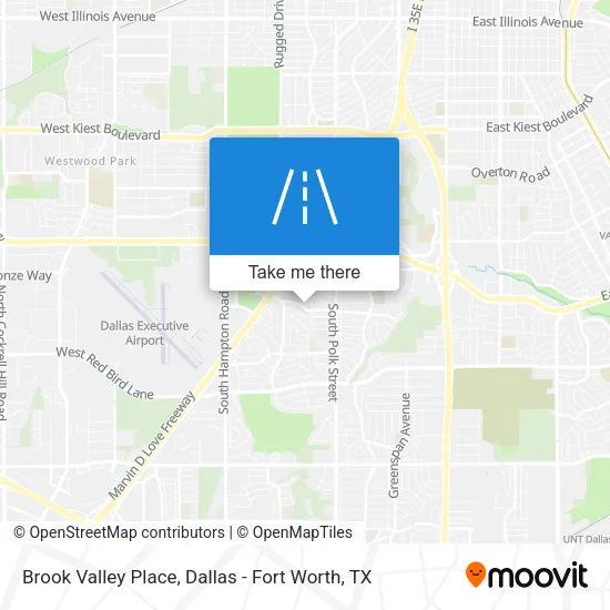 Brook Valley Place map
