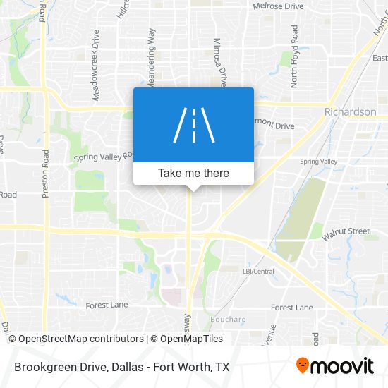 Brookgreen Drive map