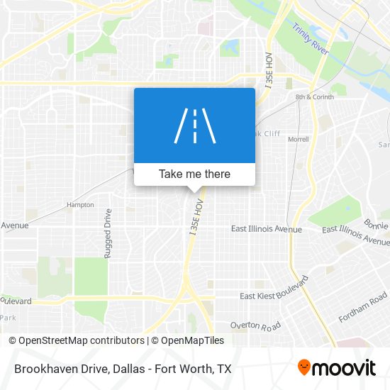 Brookhaven Drive map