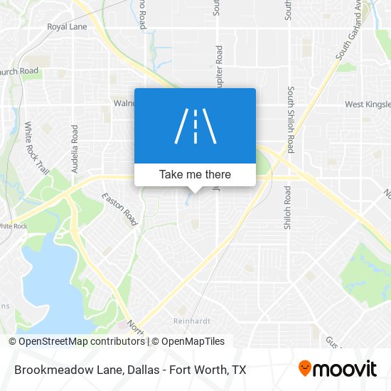 Brookmeadow Lane map