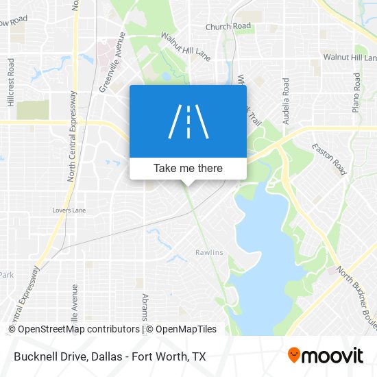 Bucknell Drive map