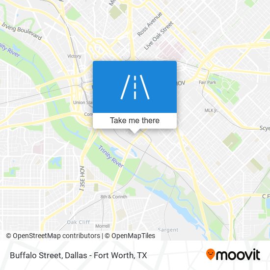 Mapa de Buffalo Street