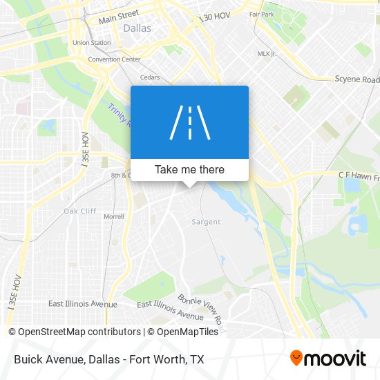 Mapa de Buick Avenue