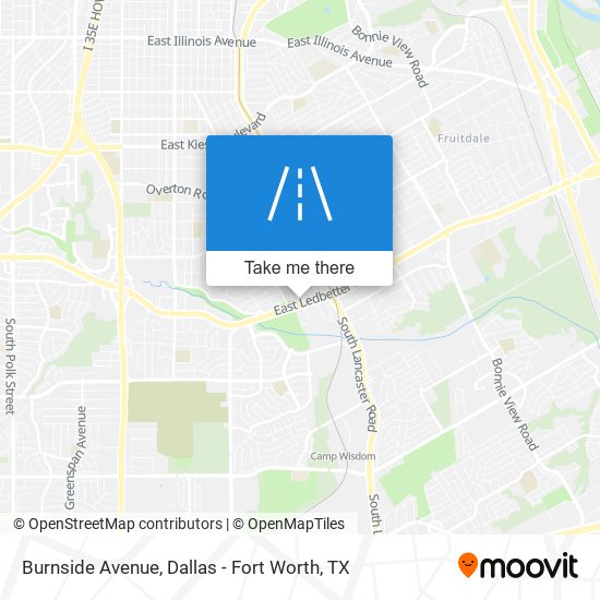 Burnside Avenue map