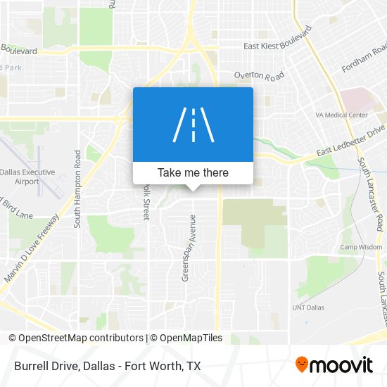Mapa de Burrell Drive