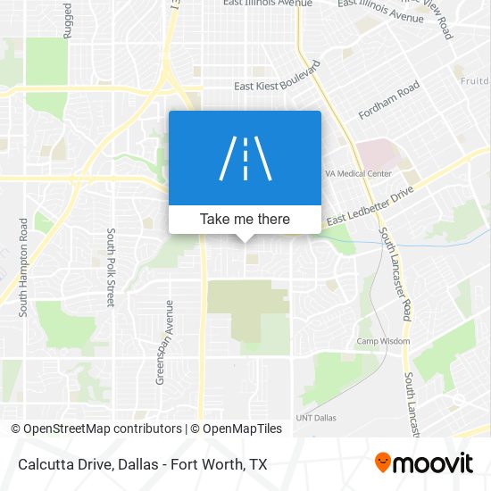 Calcutta Drive map