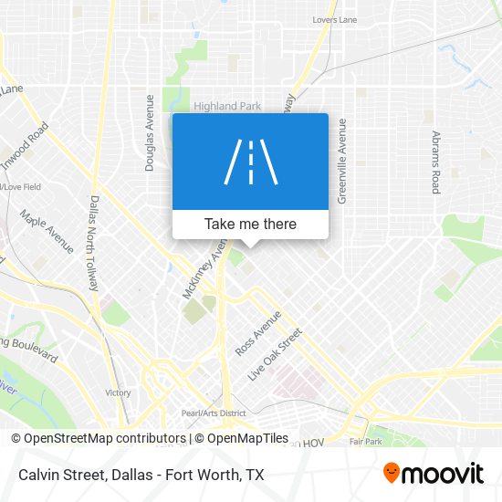 Mapa de Calvin Street