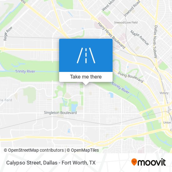 Mapa de Calypso Street