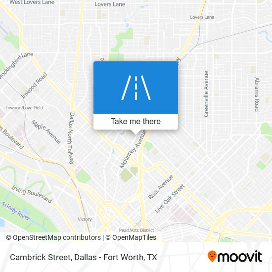 Cambrick Street map