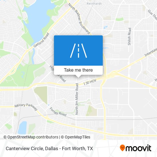 Mapa de Canterview Circle